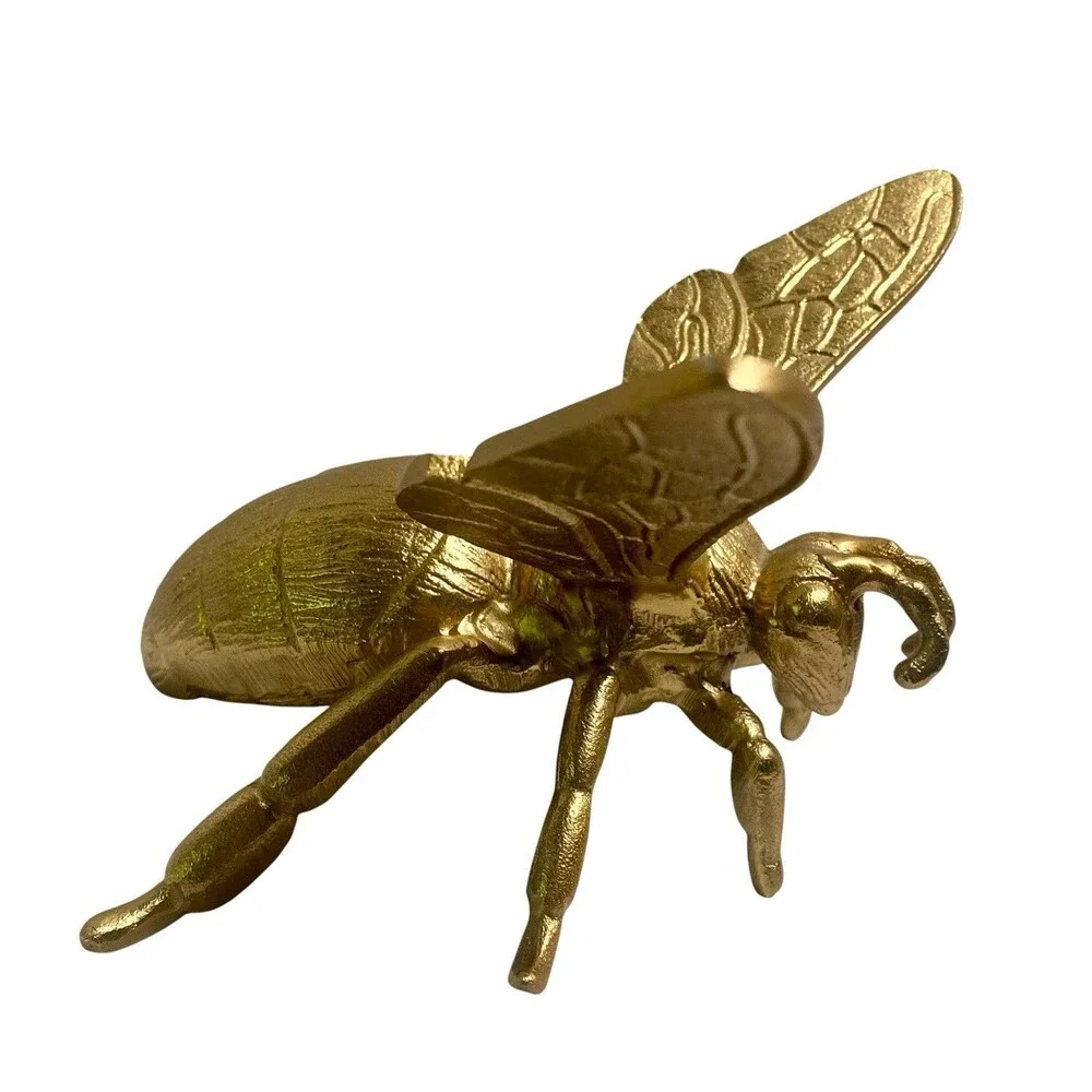 Brass Tone Bee Bumblebee Honey 8
